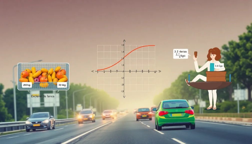 Ejemplos de funciones matemáticas en la vida diaria