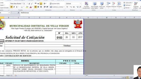 Solicitud de Cotización en Word: Plantilla y Formato